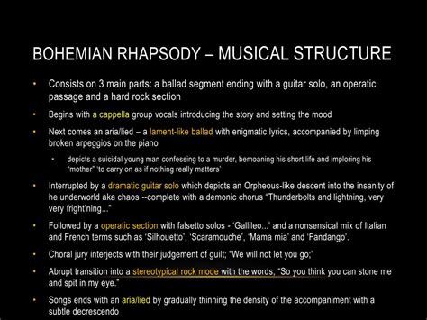 Bohemian Rhapsody:  Bir Progressive Rock Efsanesinin Ruhunu Yansıtan Epik Vokal Harmoniler ve Dramatik Gitar Rifleri